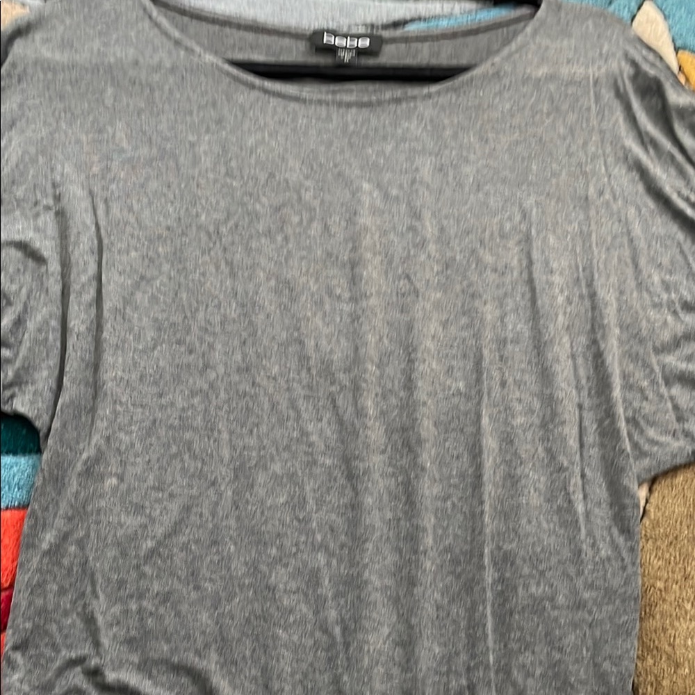 Bobeau Women's Gray Top